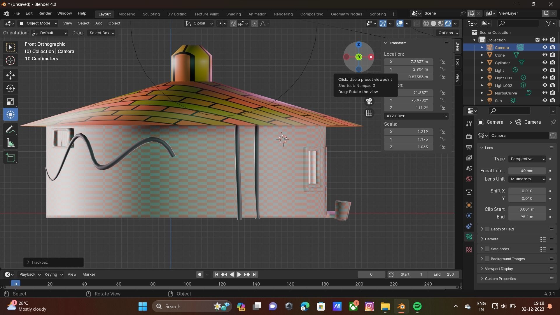  building  Low-poly 3D model_6