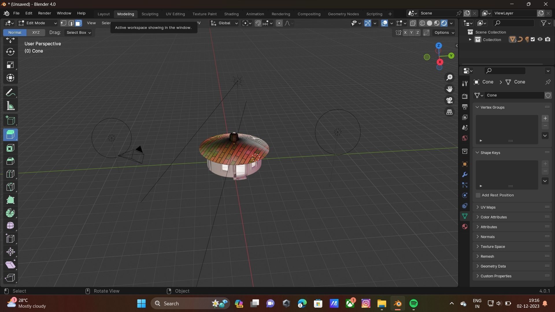  building  Low-poly 3D model_2