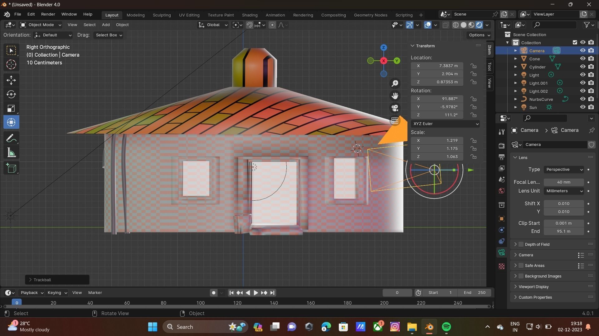  building  Low-poly 3D model_5