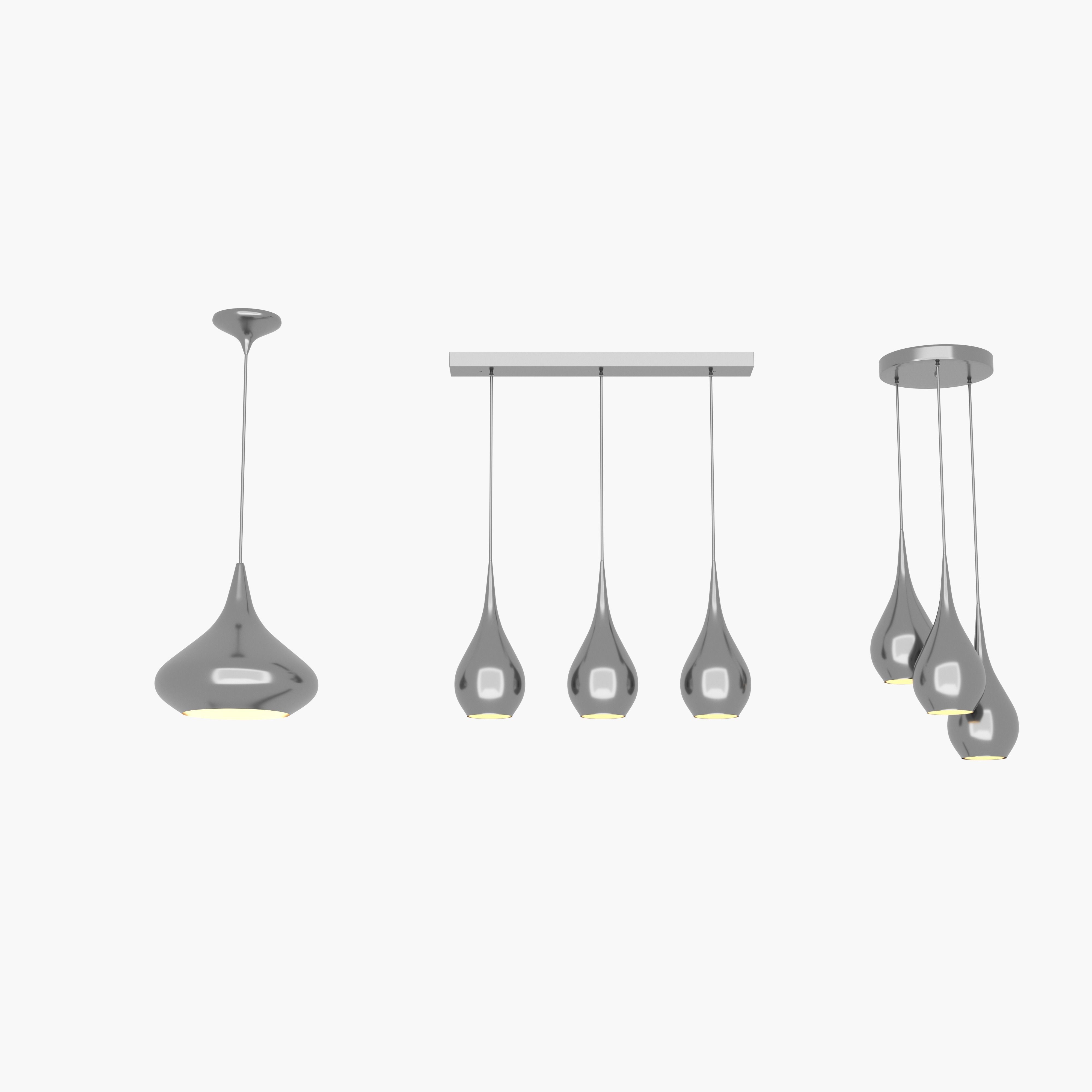 28 Modern Chandeliers Categorized 3D model_3