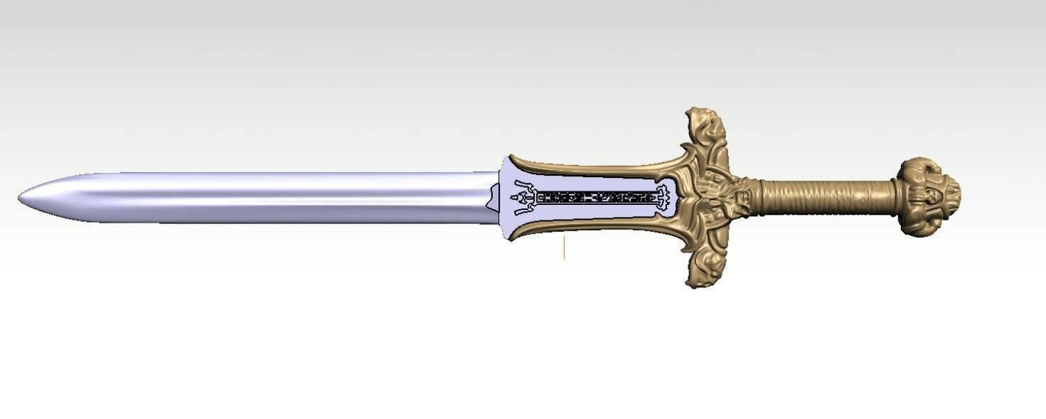 Conan Sword Atlantean 3D print model_5