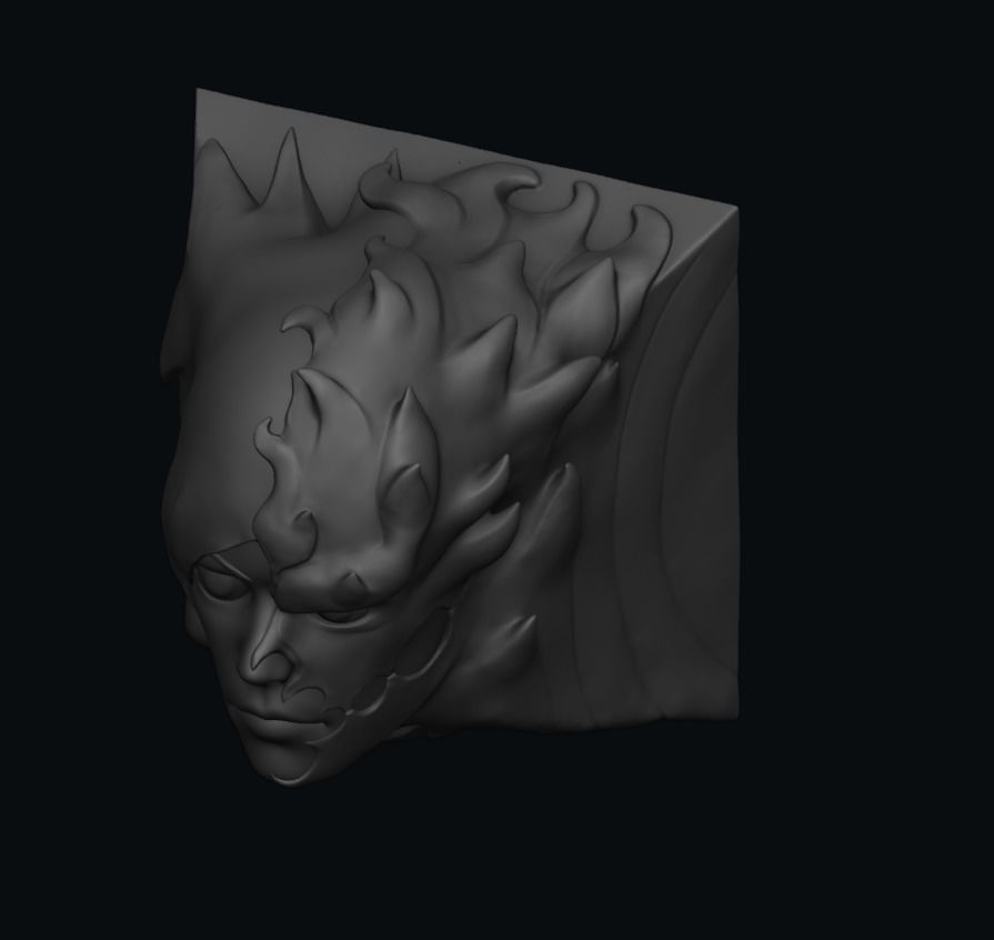 The button key 3D print model_3