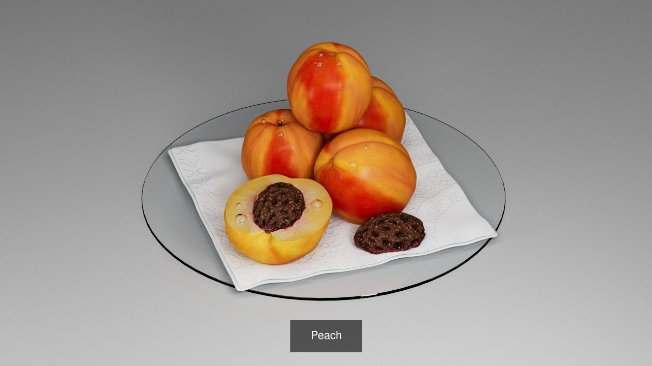 On the plate 3D Model Collection_22