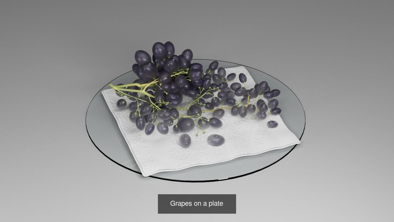 On the plate 3D Model Collection_20