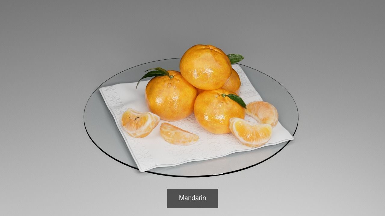On the plate 3D Model Collection_23