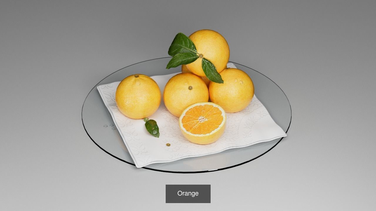 On the plate 3D Model Collection_19