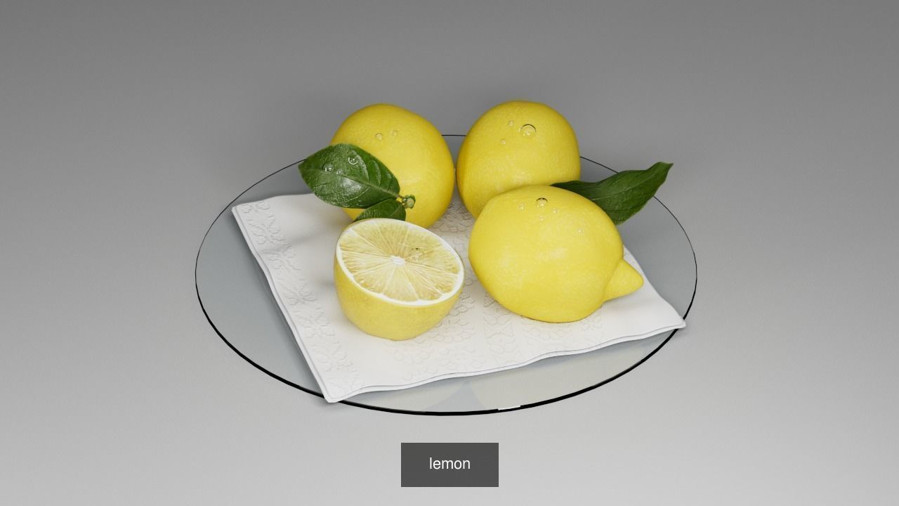 On the plate 3D Model Collection_21