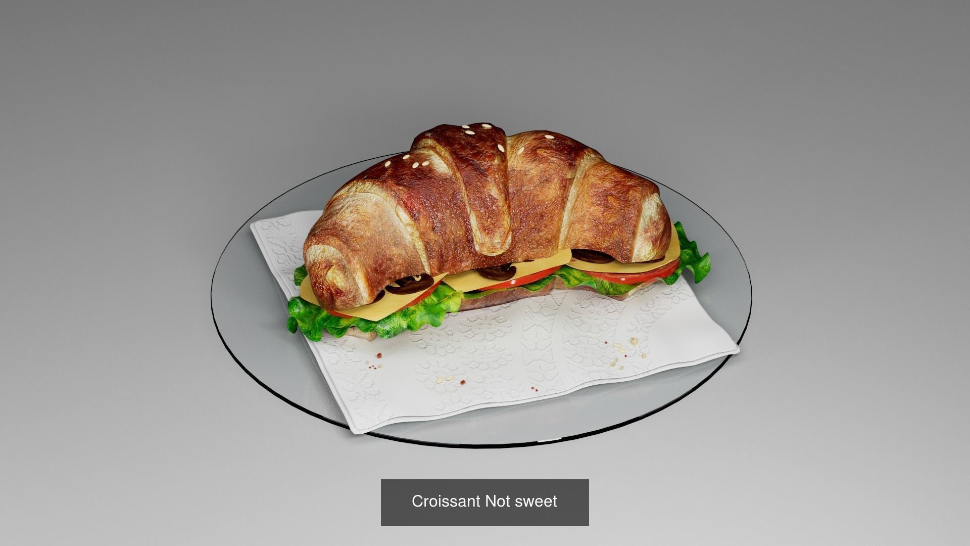 On the plate 3D Model Collection_12