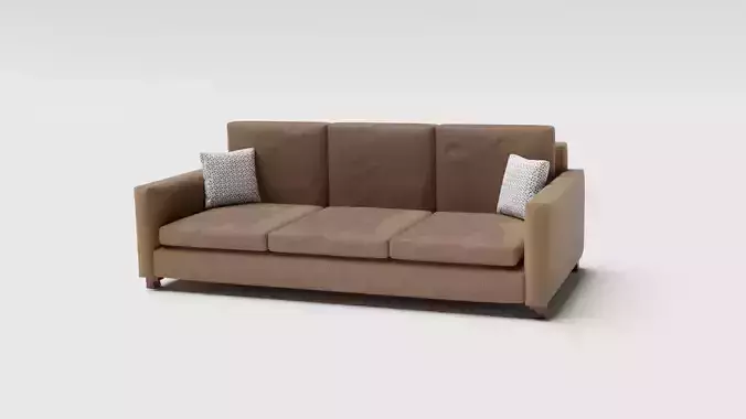 Sofa Realistic 3D Model 3D model