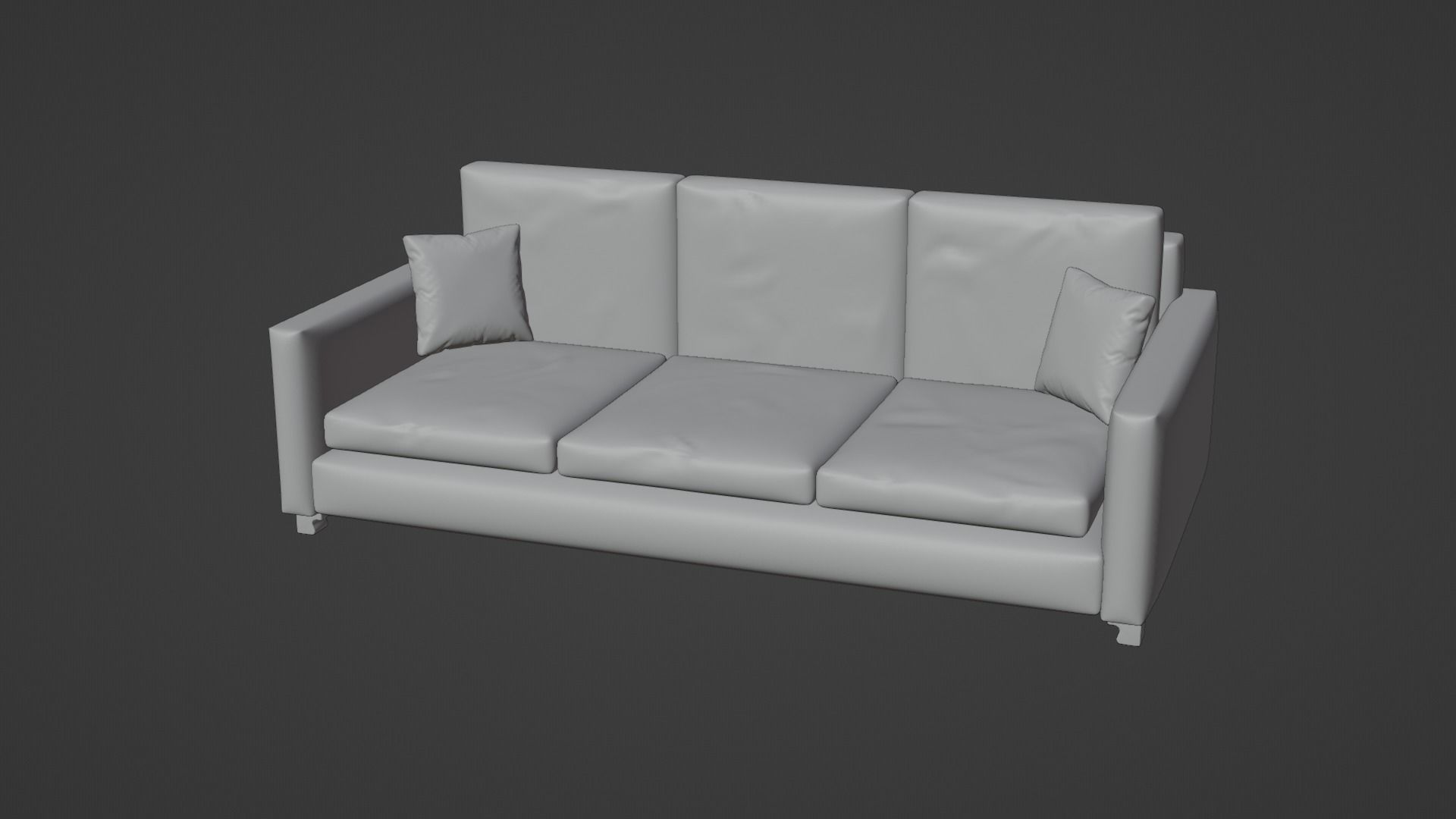 Sofa Realistic 3D Model 3D model_2