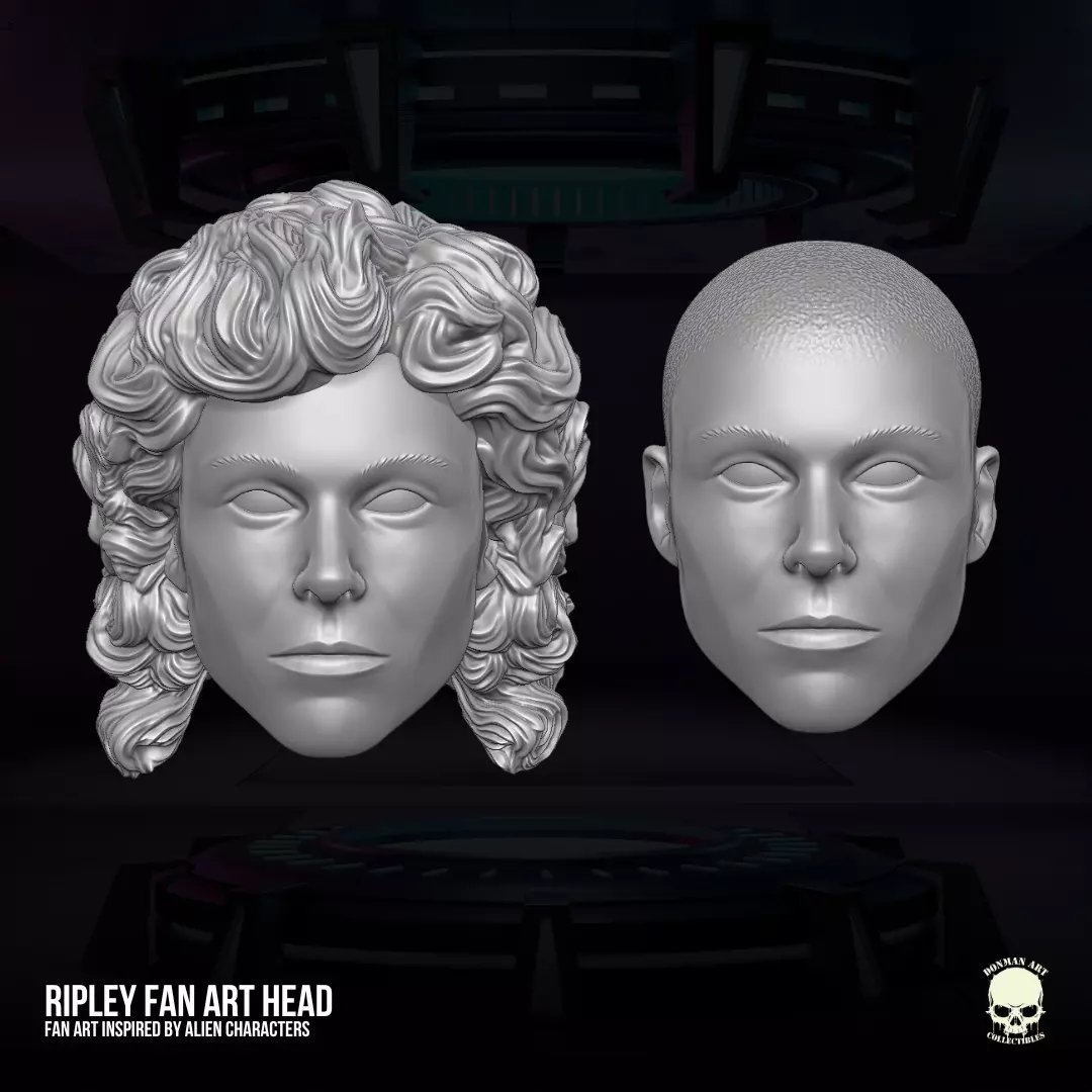 Ripley Fan Art Fan Art 3D printable File For Action Figures 3D print model