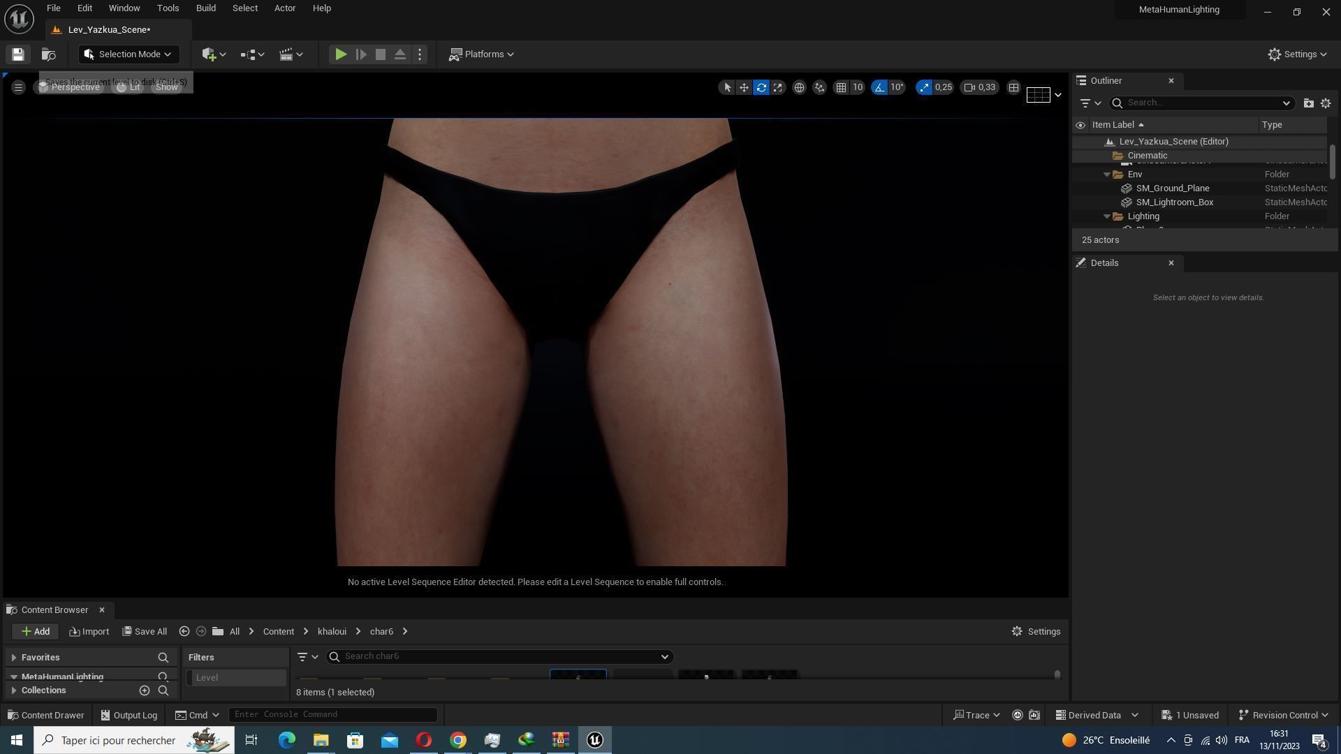 Asian Woman Base Shape Clean Low-poly 3D model_40