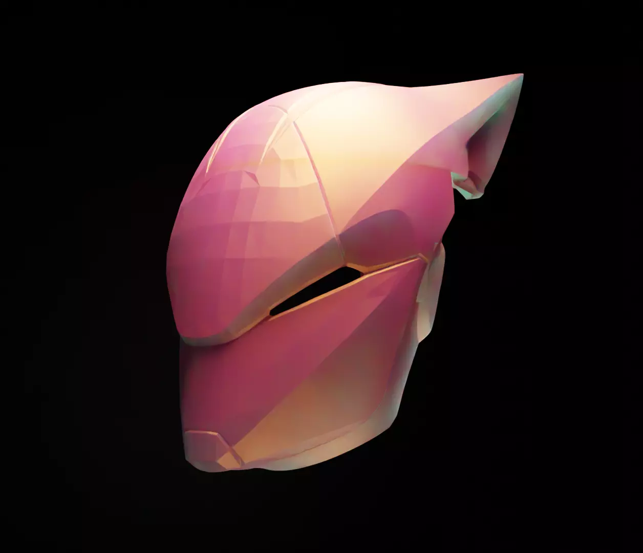 Fortnite Lynix Cosplay Mask - Lynix Costume Mask 3D print model