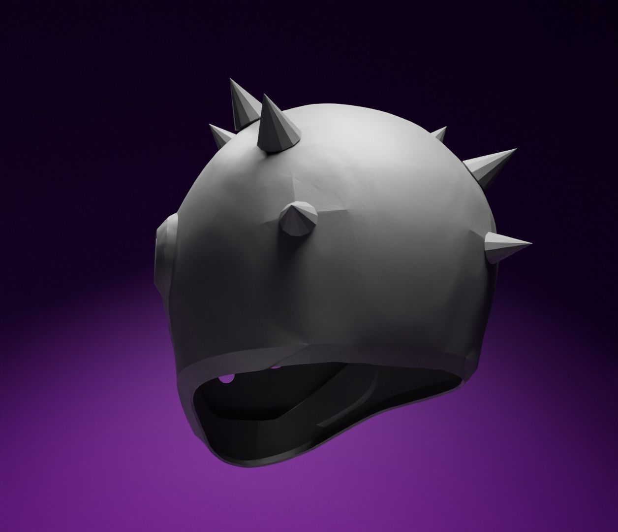 Fortnite Rush Helmet Cosplay Armor - Inferno Costume Helmet 3D print model_8