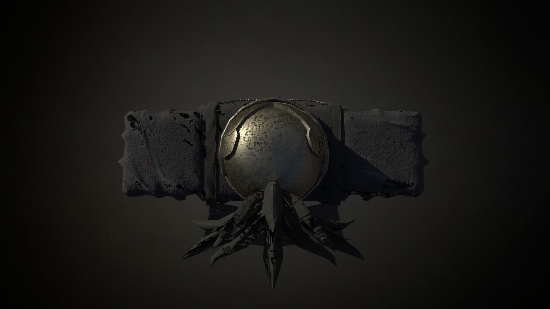 Roblox r6 knight armor model Low-poly 3D model_5