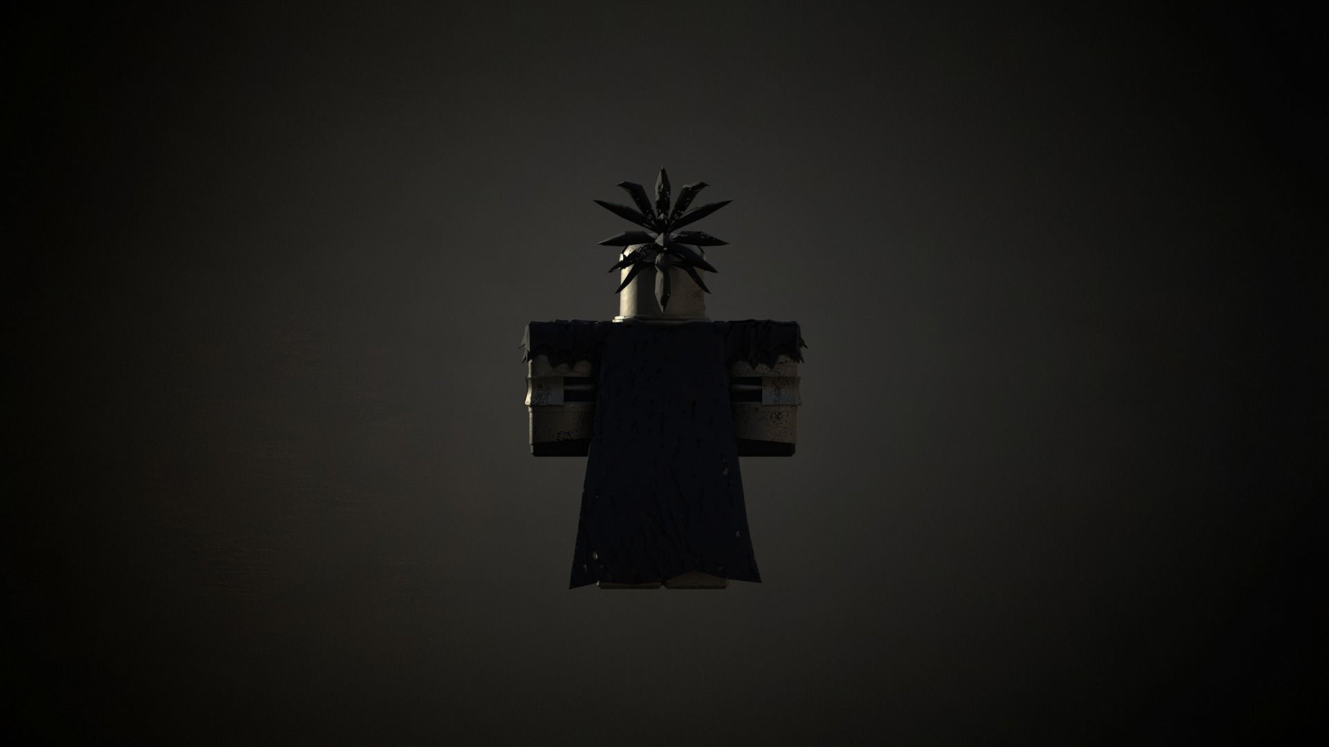 Roblox r6 knight armor model Low-poly 3D model_6