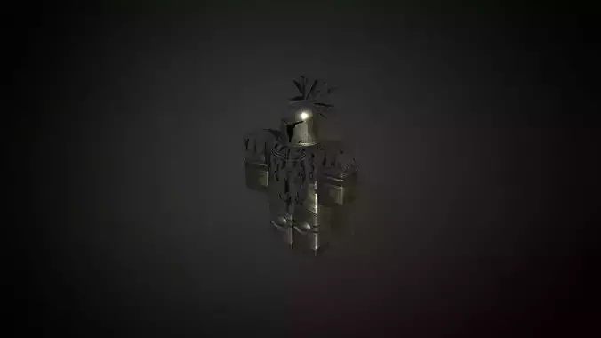 Roblox r6 knight armor model Low-poly 3D model