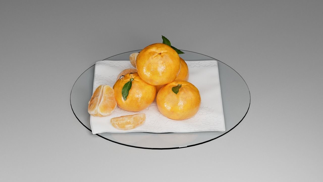 Mandarin 3D model_15