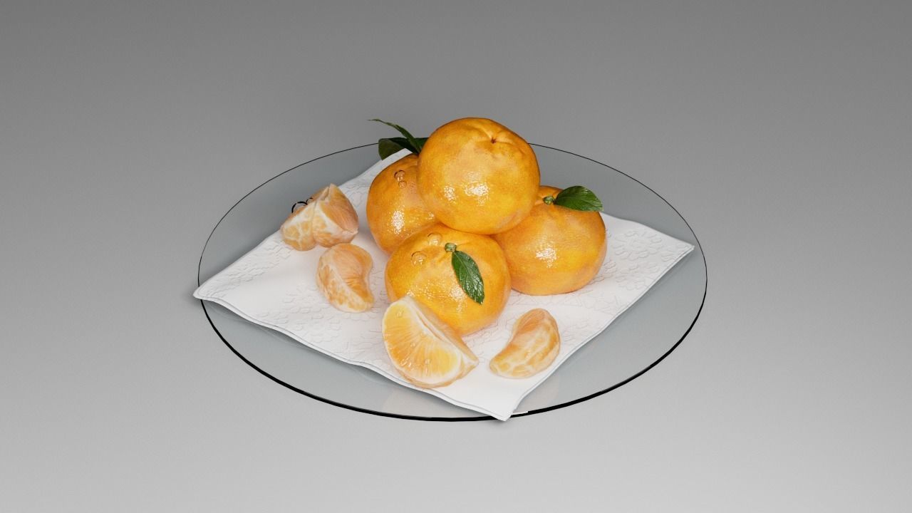 Mandarin 3D model_18