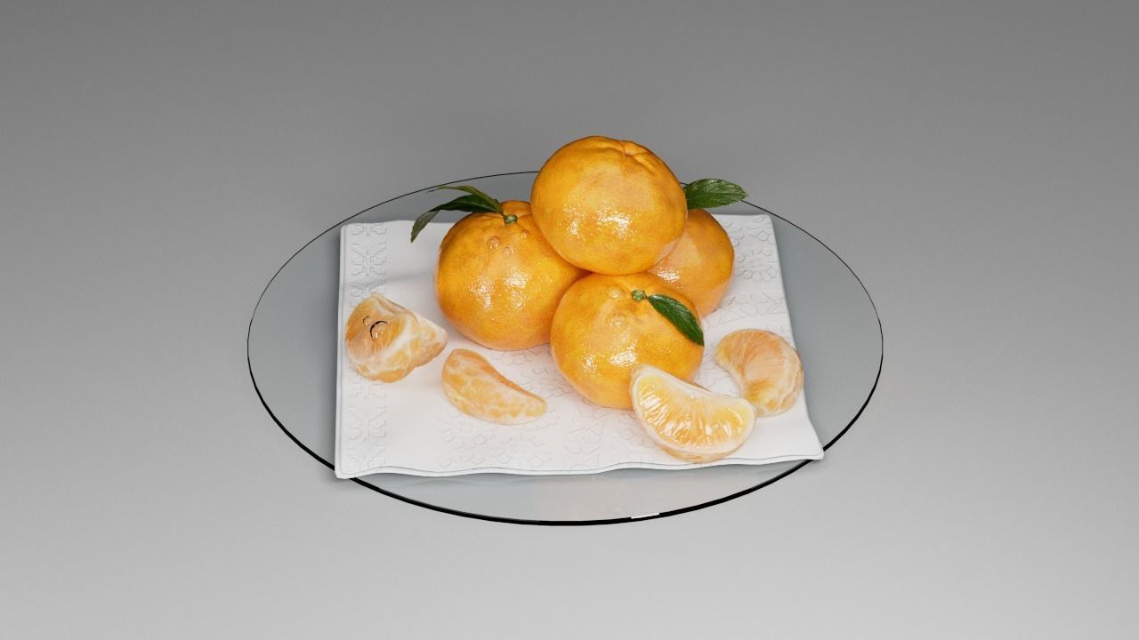 Mandarin 3D model_21