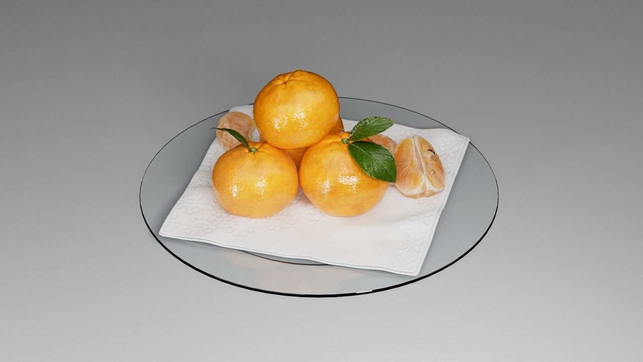 Mandarin 3D model_10