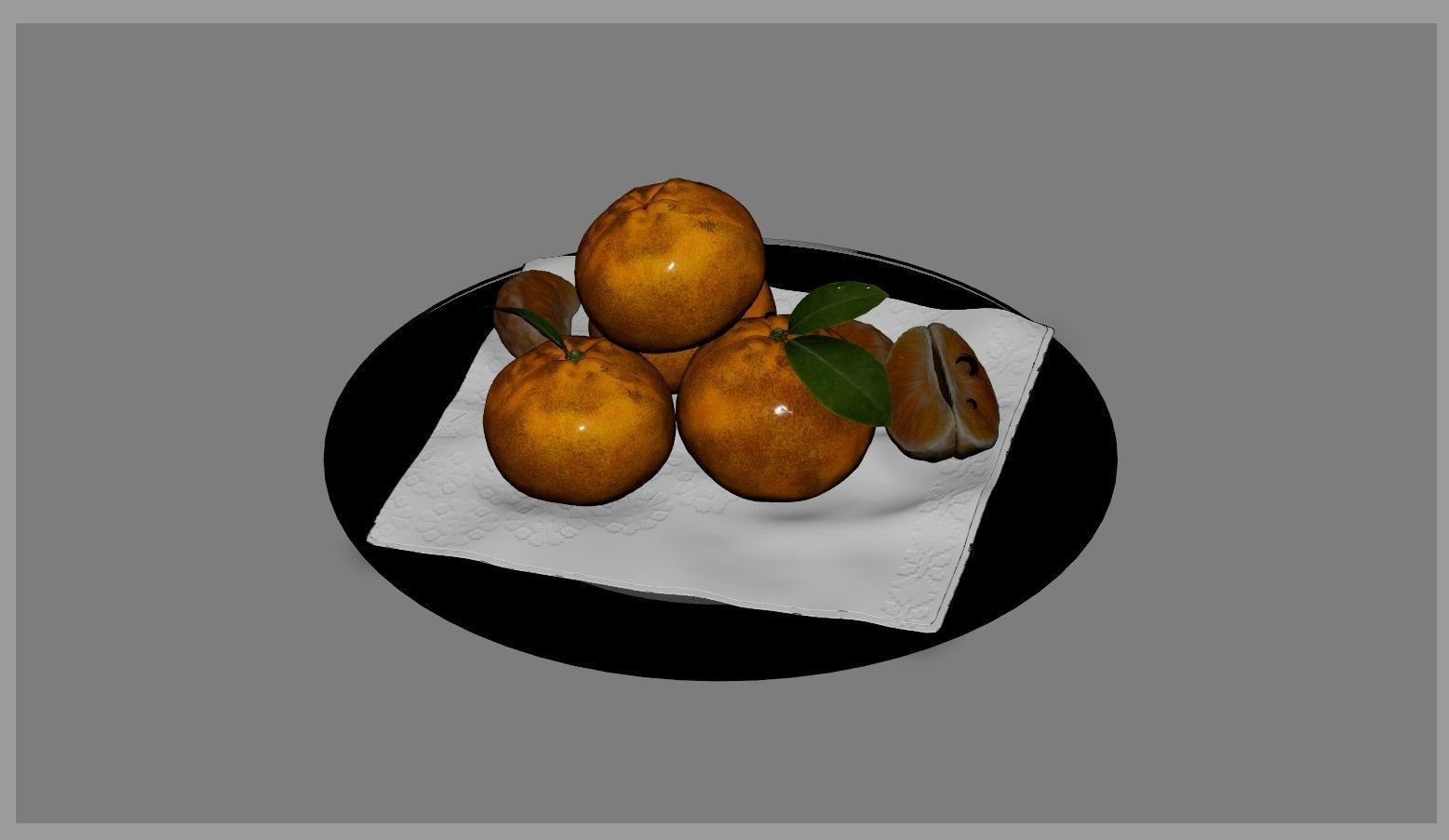 Mandarin 3D model_24