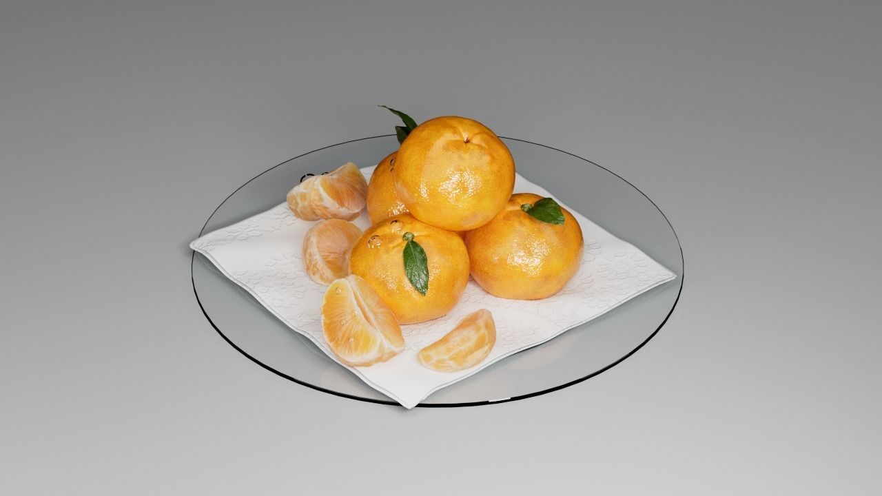Mandarin 3D model_17