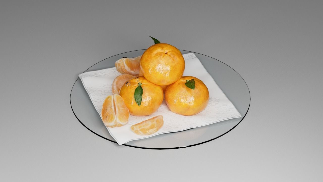 Mandarin 3D model_16