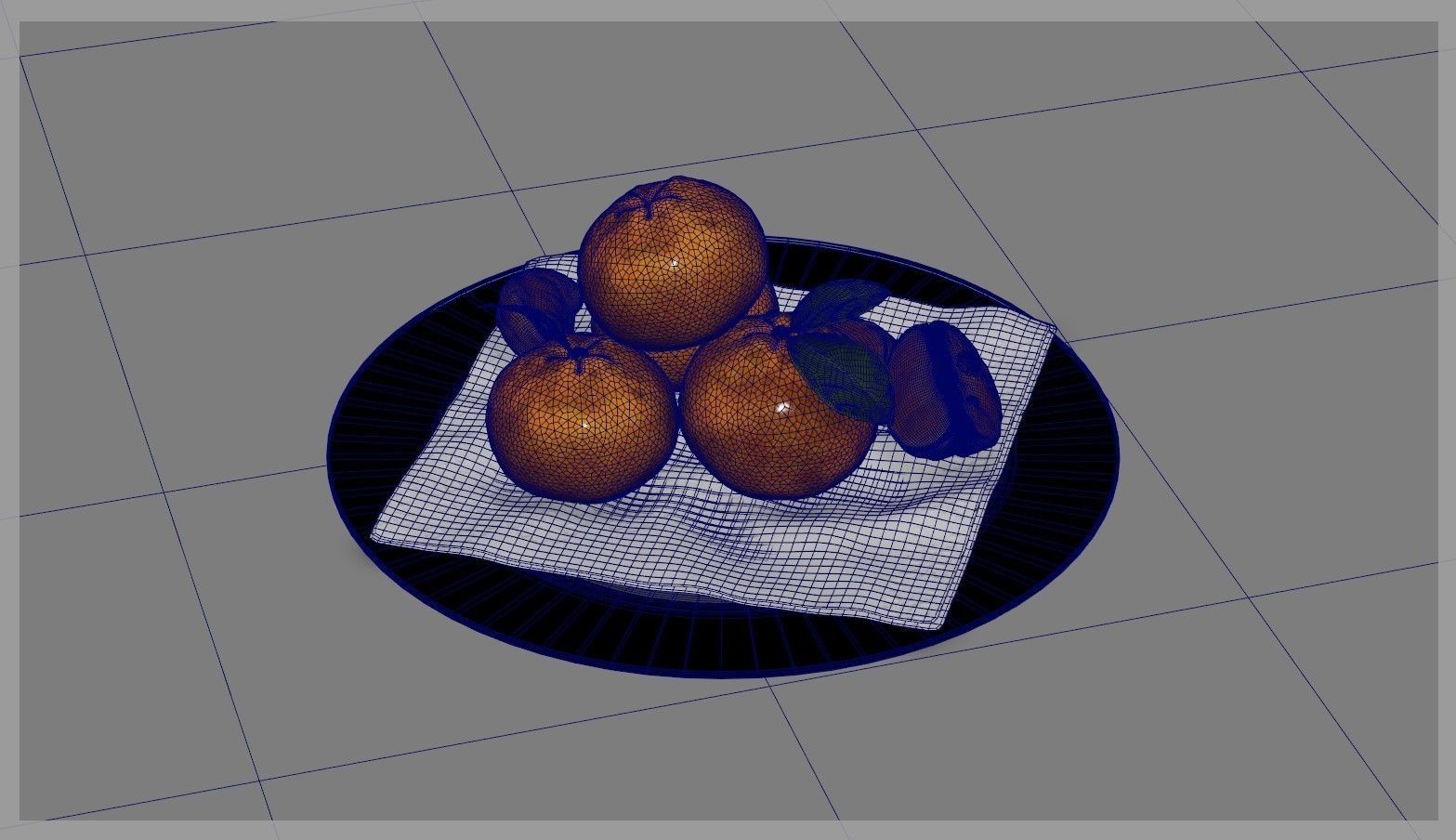 Mandarin 3D model_25