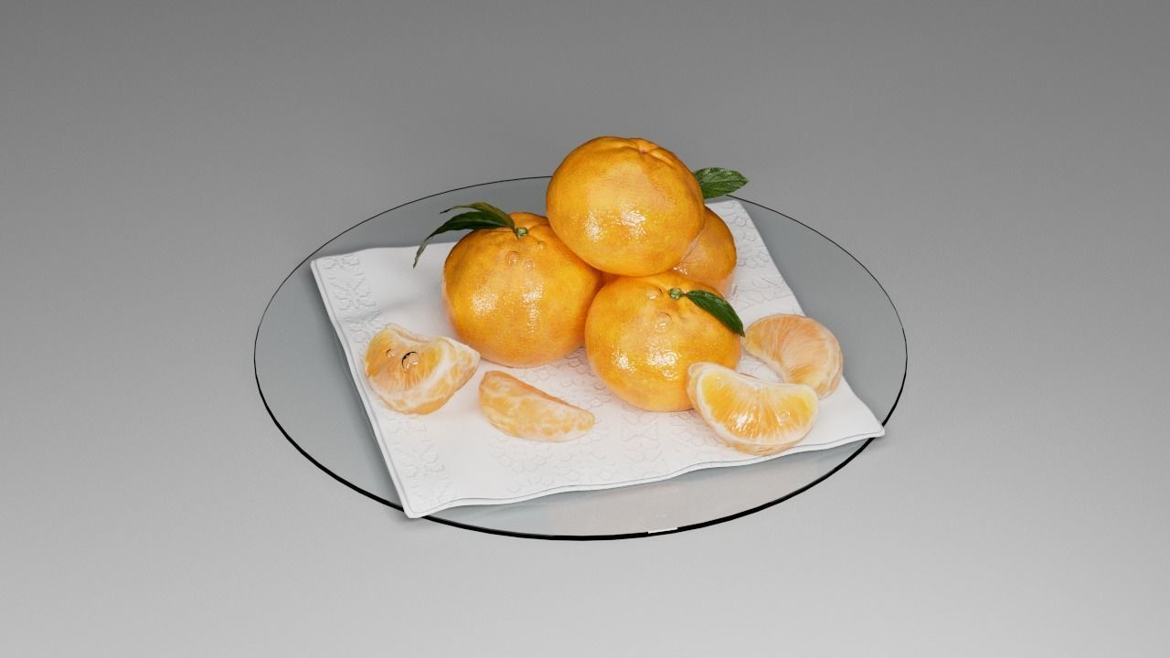 Mandarin 3D model_23