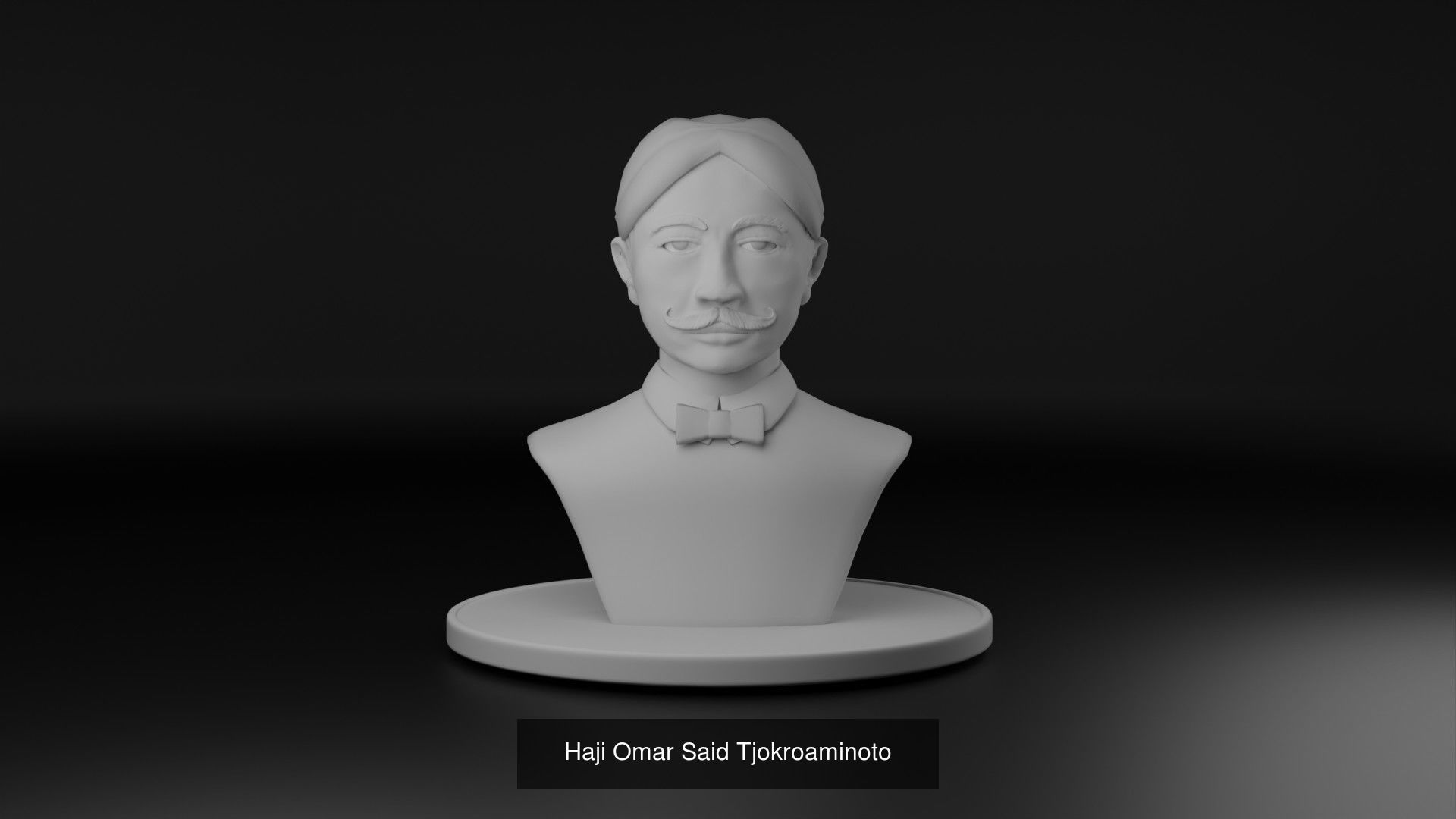 Indonesia former figure president politician general activist 3D Model Collection_11