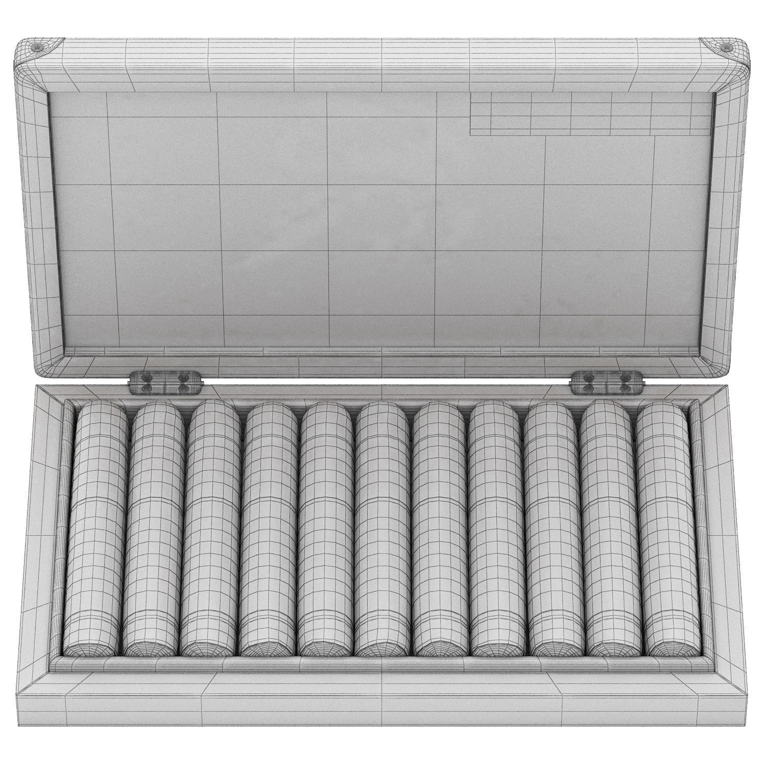 montecristo cigars espada box 3D model_4