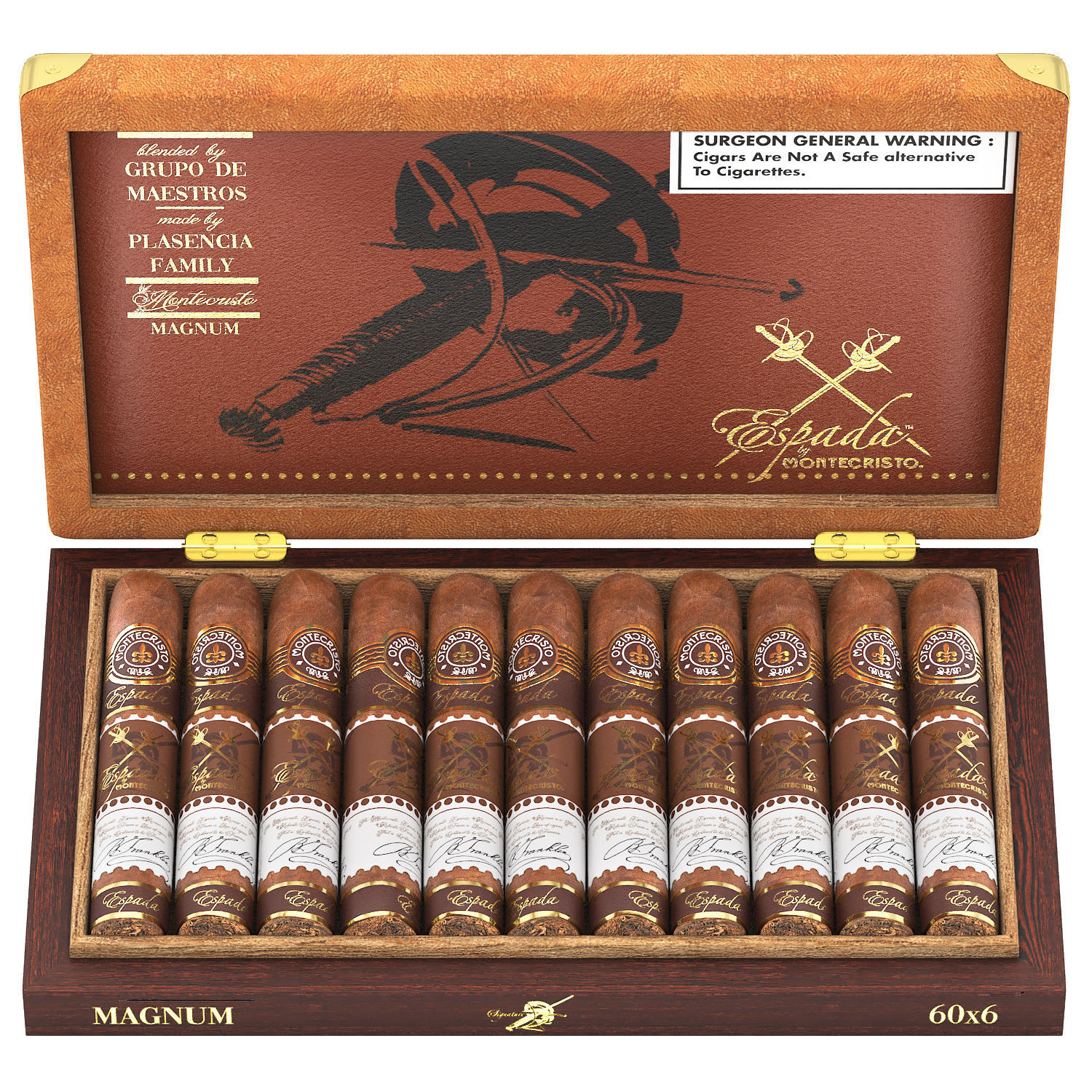 montecristo cigars espada box 3D model_1