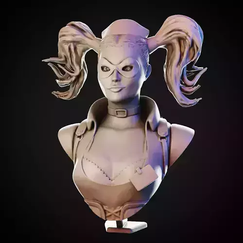 Harley Quinn - Batman Arkham Asylum bust