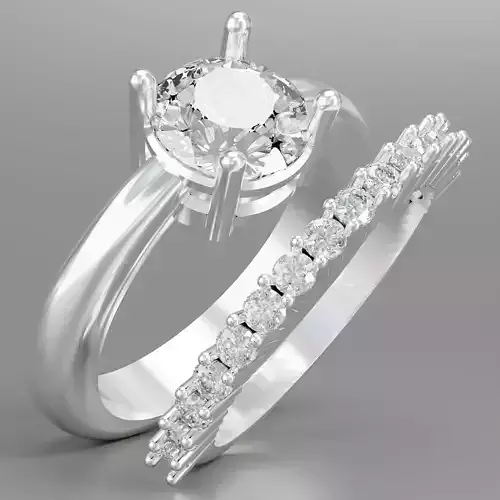 Eternity and solitaire Rings 01