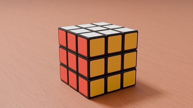 Rubiks Cube 3D model