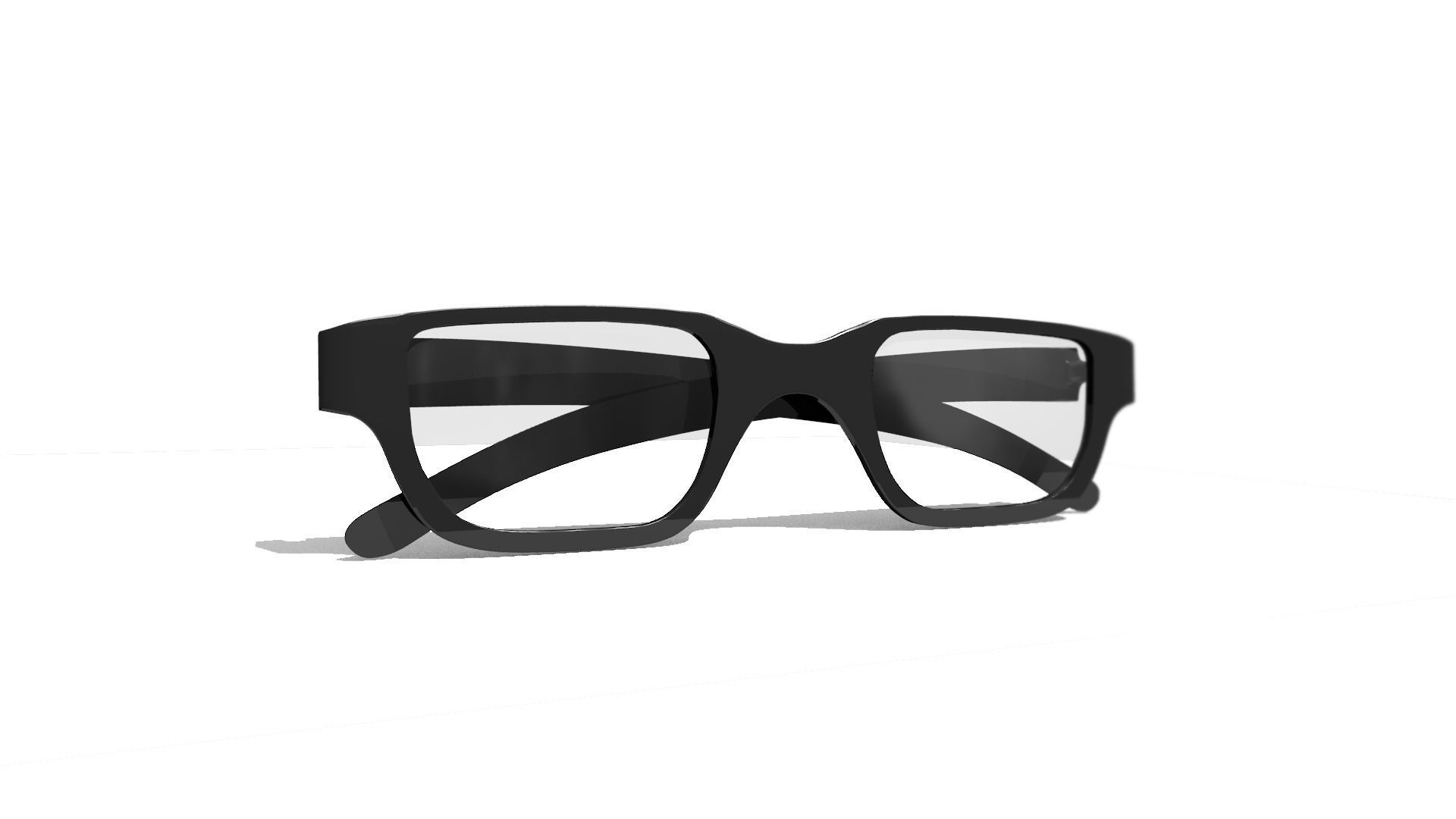 Eyeglasses 3D model Free low-poly 3D model_1