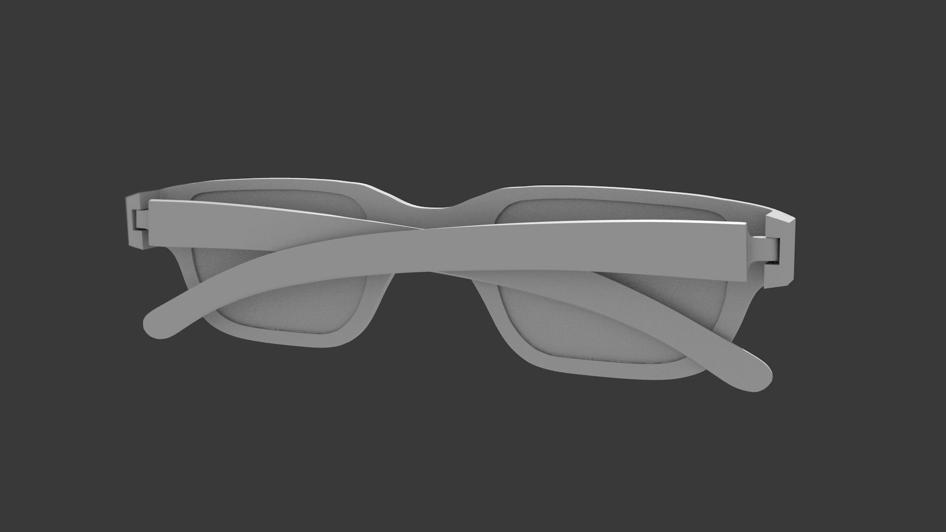 Eyeglasses 3D model Free low-poly 3D model_5