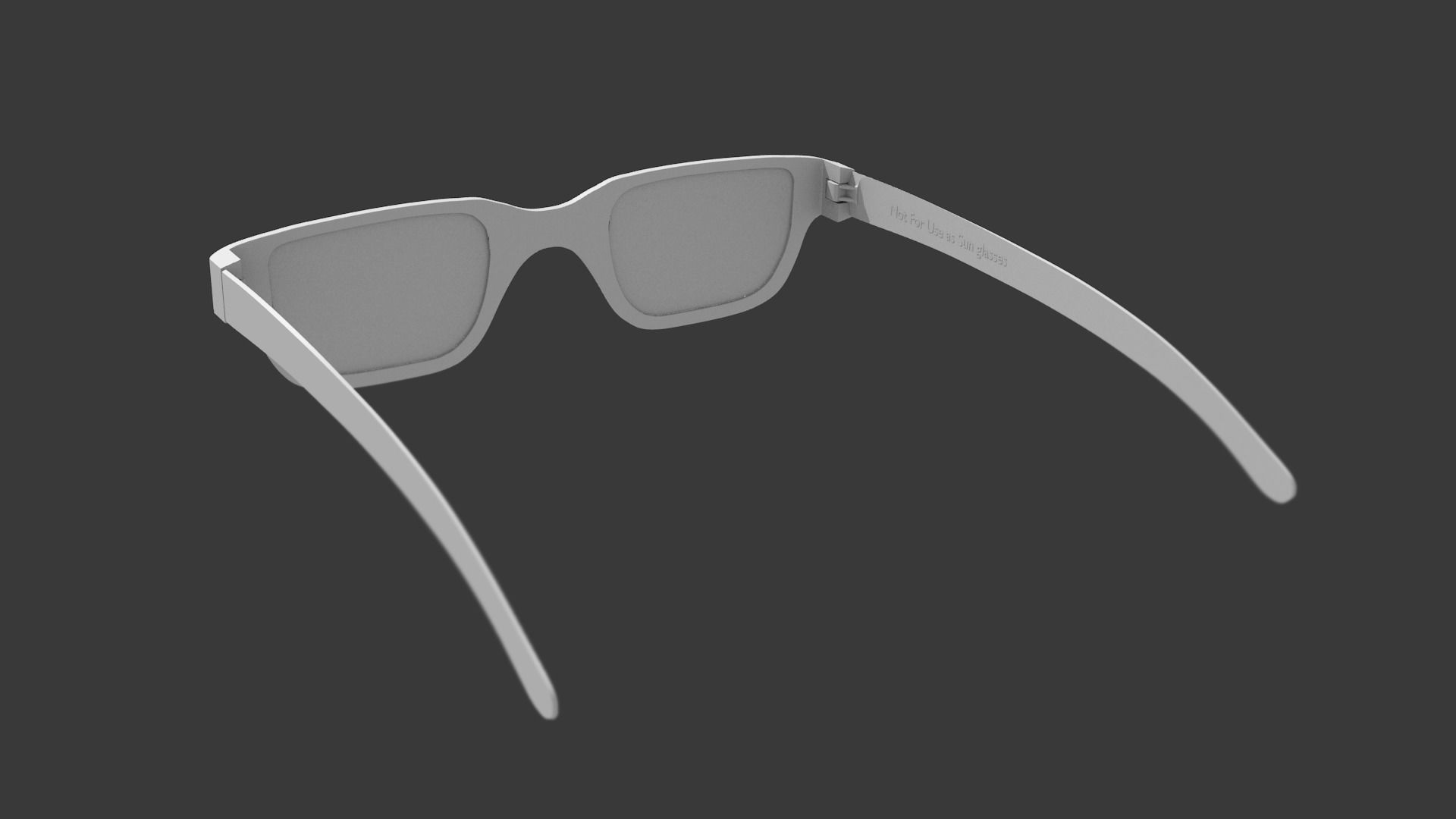 Eyeglasses 3D model Free low-poly 3D model_6