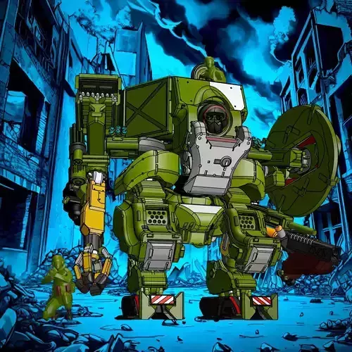 Ironside mech 3D model