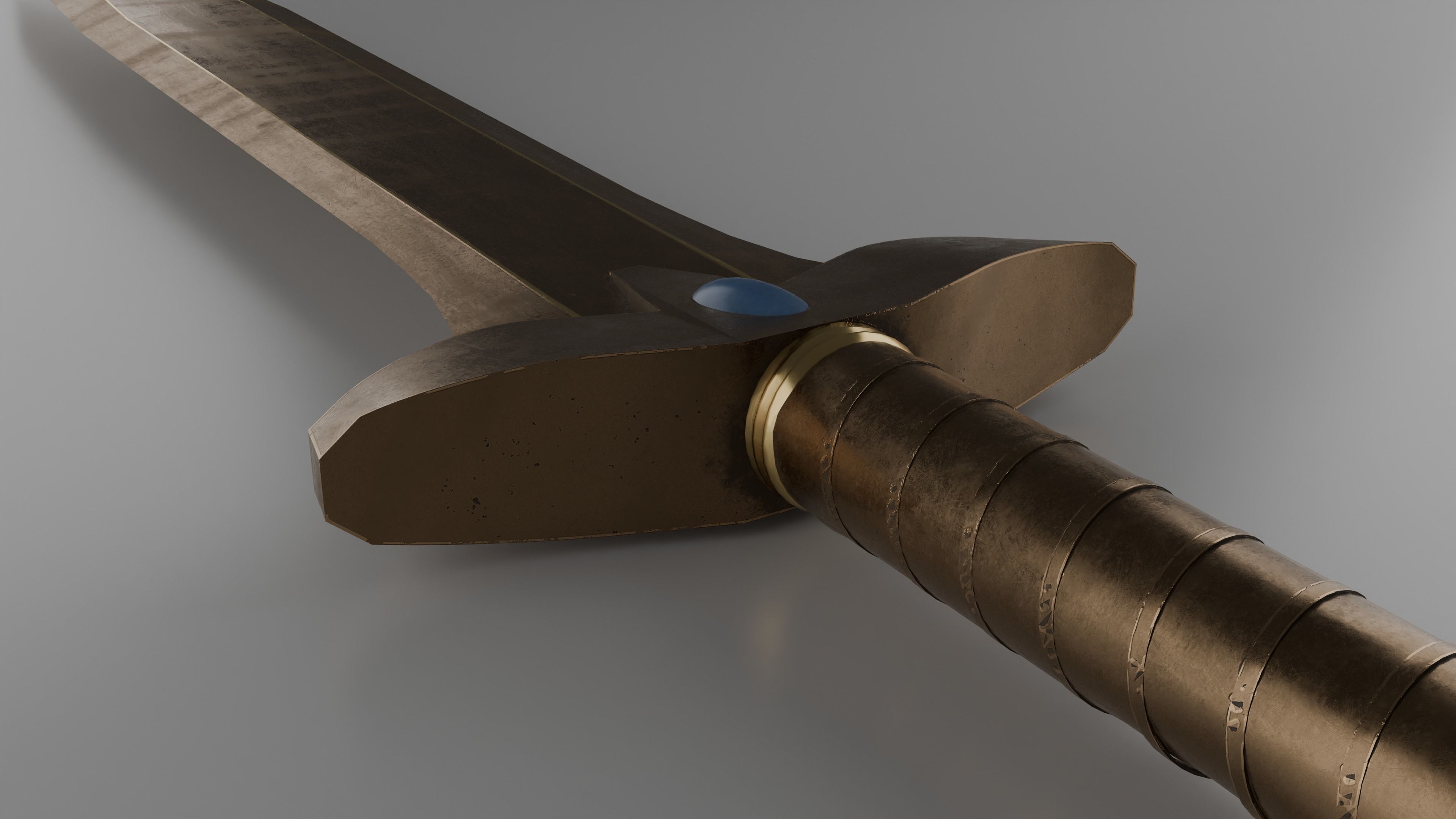 The Sword of Mithon Low-poly 3D model_1