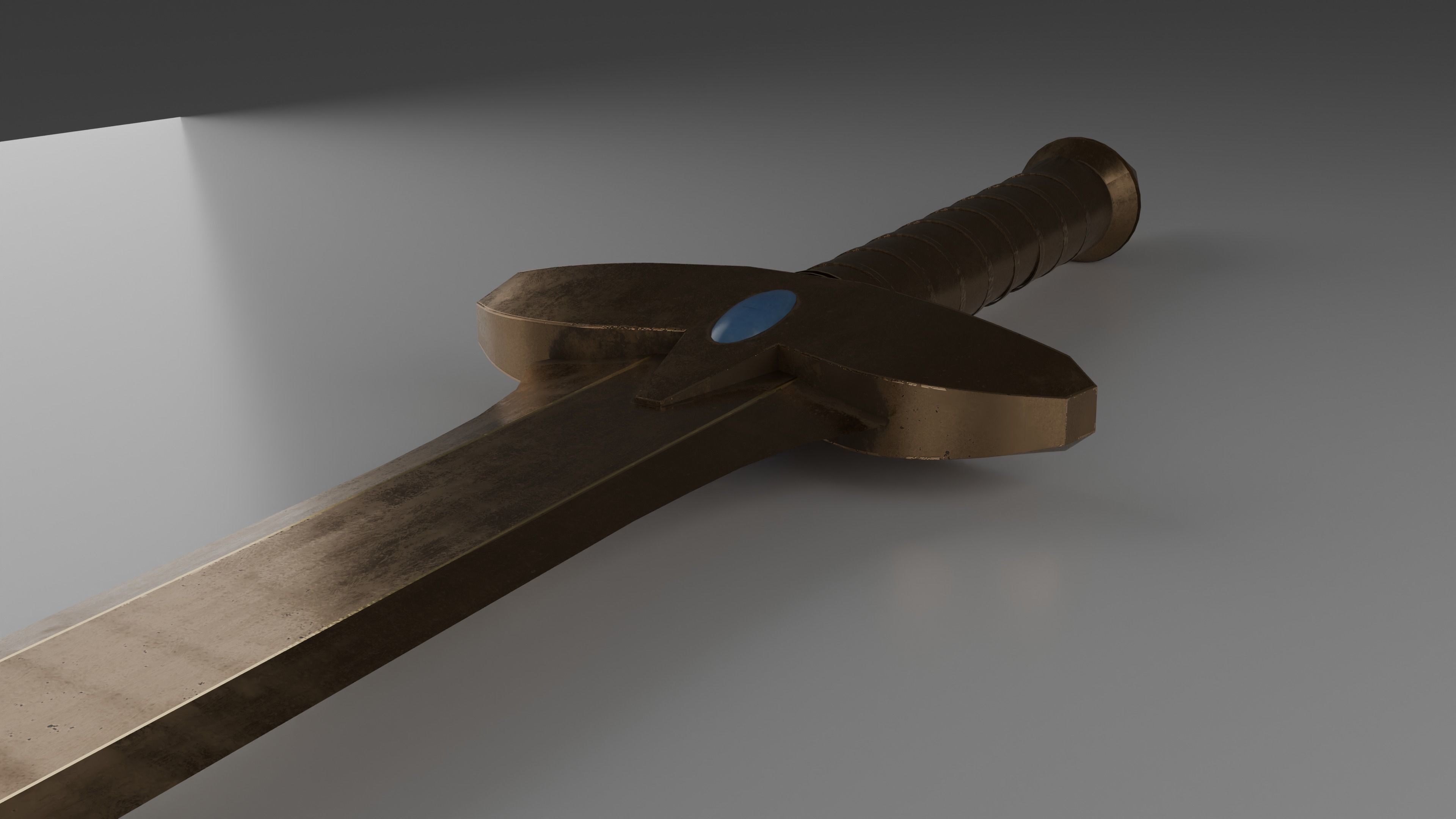 The Sword of Mithon Low-poly 3D model_3