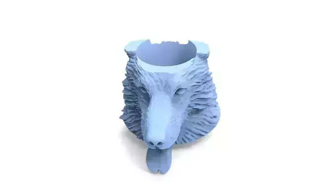 German Shepherd Mate for 3d printing
