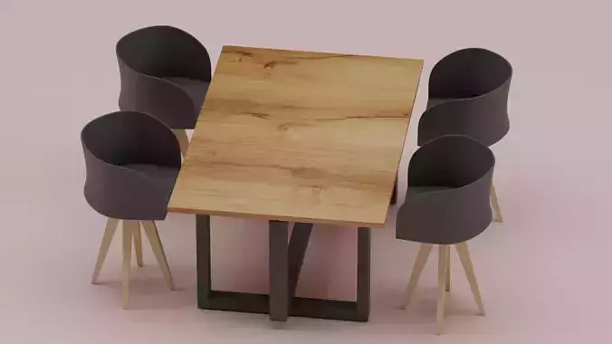 Table and chair