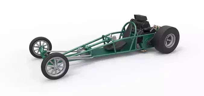 Rear engine old school dragster Scale 1 to 25