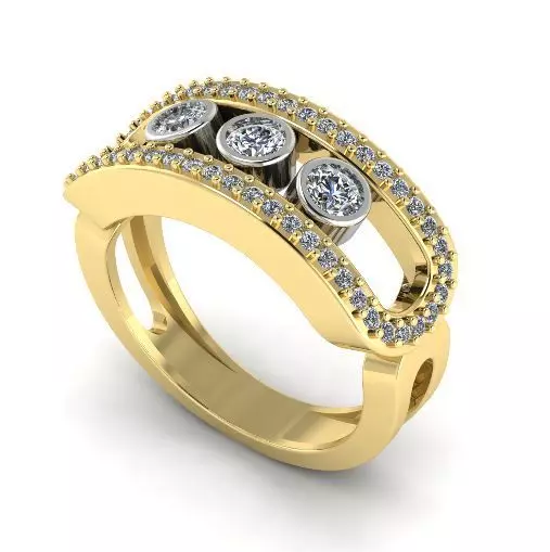 Ring N01509 3D print model_0