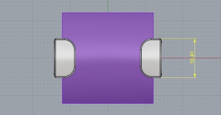 Mens ring with large width and square stone N01508 3D print model_9