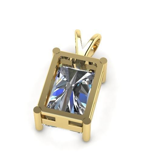 Pendant N01499 3D print model_3