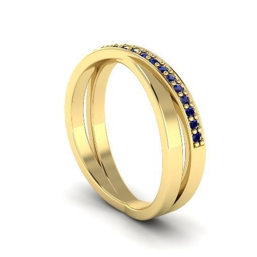 Ring N01493 3D print model_2