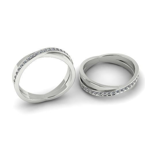 Ring N01493 3D print model_1